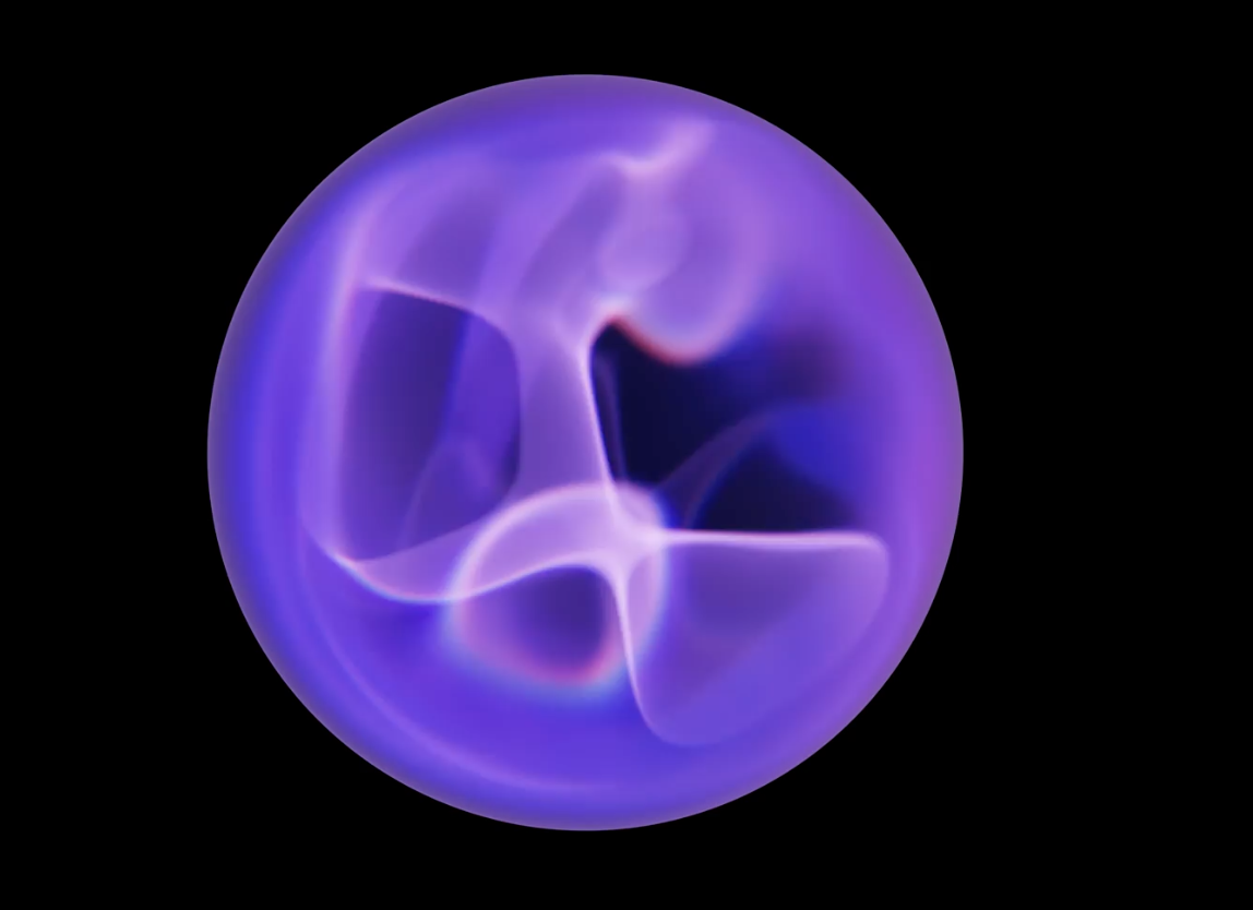 Purple Plasma Orb