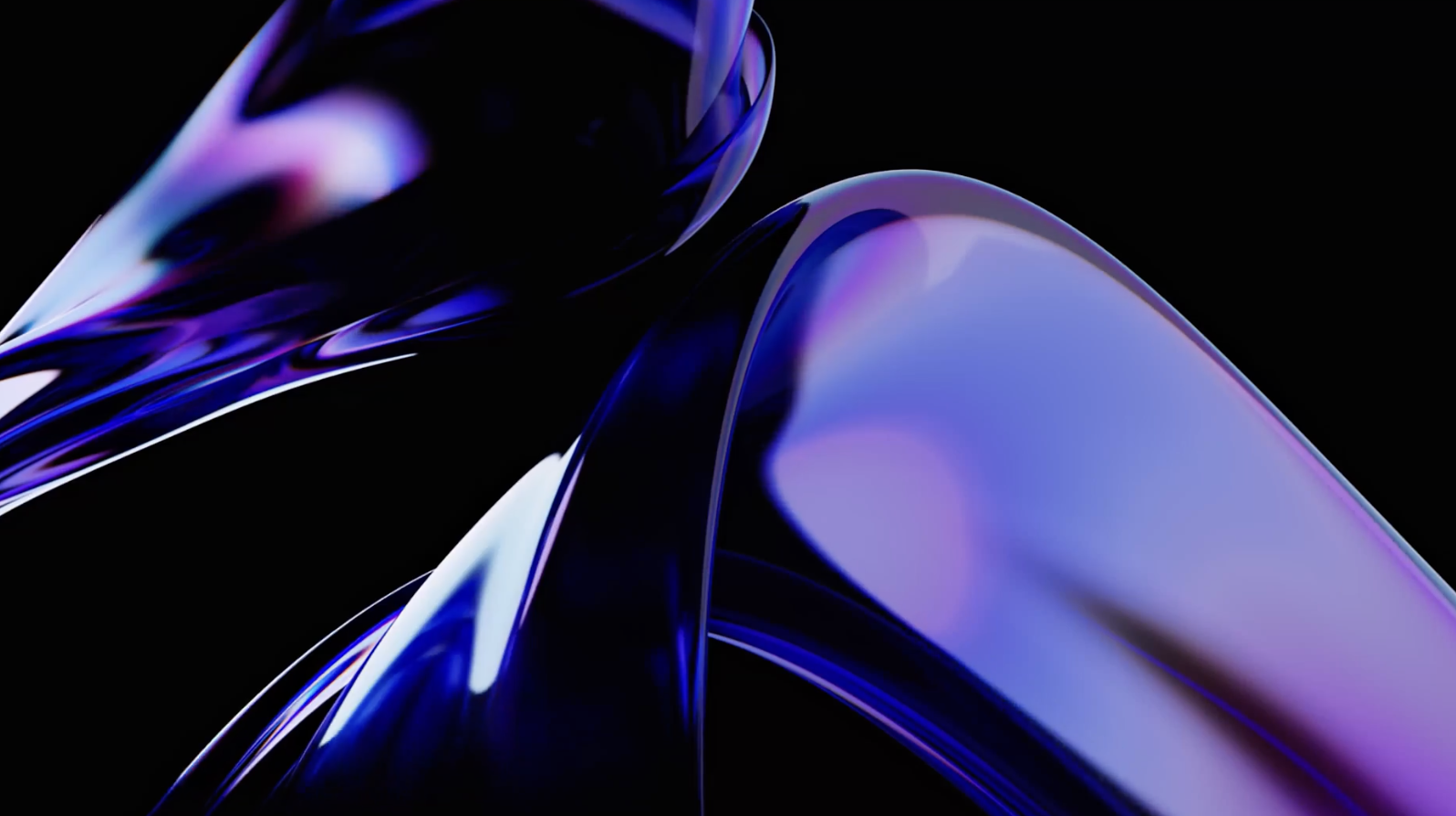 Glass Fluid Abstract